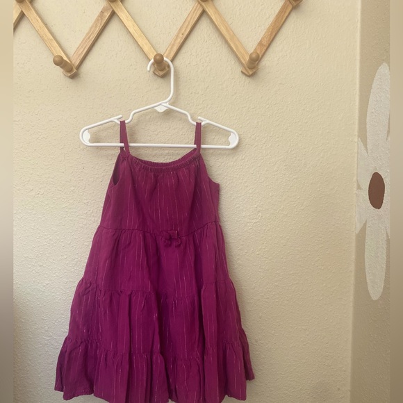 3T toddler girls magenta play dress. Sundress - Picture 1 of 4